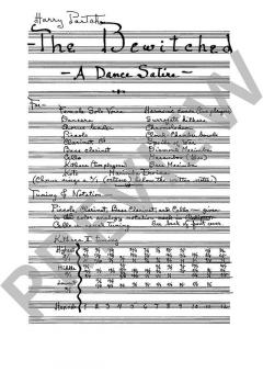 The Bewitched von Harry Partch 