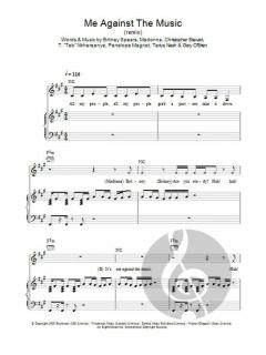 Me Against The Music (remix) von Britney Spears 