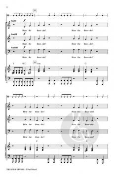 Thunder Drums von Roger Emerson (Download) 