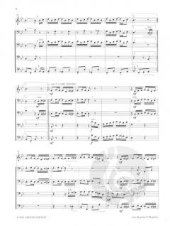 Jazz-Quartette von Scott Joplin 
