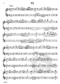 12 kleine Duos von Wolfgang Amadeus Mozart für zwei Flöten oder Flöte und Violine im Alle Noten Shop kaufen