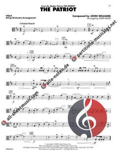 Patriotic Favorites for Strings von John Moss 