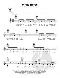 White Horse von T. Swift 