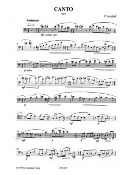 Canto für Fagott und Orgel (Peter Sandloff) 