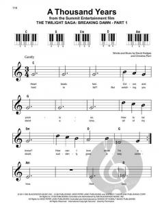 A Thousand Years von Christina Perri 