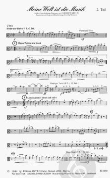 Meine Welt ist die Musik von Christian Bruhn 