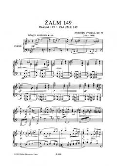 Psalm 149 op. 79 von Antonín Dvořák (Download) 