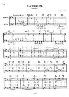 4 Mährische Männerchöre (Leo Eugen Janáček) 