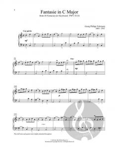 Fantasie In C Major von Georg Philipp Telemann 