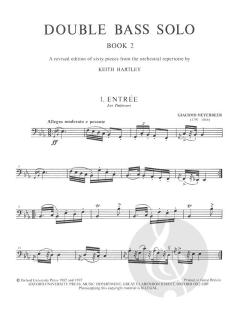 Double Bass Solo Heft 2 von Keith Hartley 