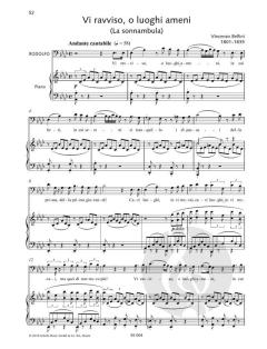 Vi ravviso, o luoghi ameni von Vincenco Bellini 