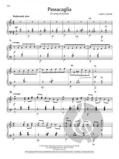 Passacaglia (A song of praise) von John Carter 