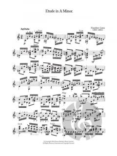 Etude In A Minor von Napoléon Coste 