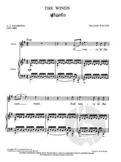 A Song Album von William Walton 