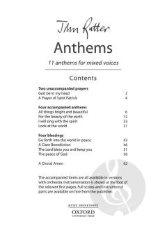 John Rutter Anthems (John Rutter) 