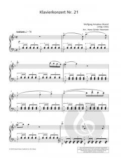 Concerto for Piano and Orchestra No. 21 in C major von Wolfgang Amadeus Mozart 