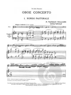 Concerto für Oboe und Streicher von Ralph Vaughan Williams im Alle Noten Shop kaufen