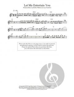 Let Me Entertain You von Robbie Williams 