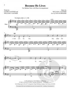 Because He Lives von Gloria Gaither 