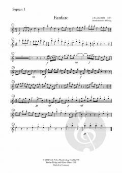 Fanfare von Jean Baptiste Lully 