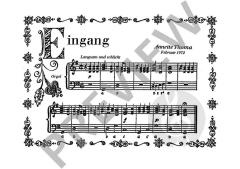 Die kleine Messe Ausgabe A für Dreigesang (A. Thoma) 